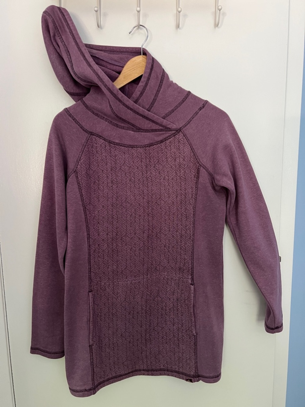 PrAna Hooded Sweatshirt Tunic size Small